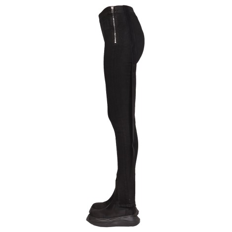 rick owens drkshdw slittfront leggings