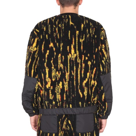 ambush teddy jacquard padded jacket