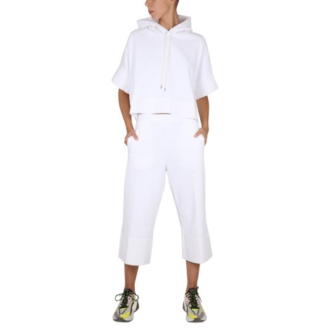 stella mccartney pantalone con ricamo logo 