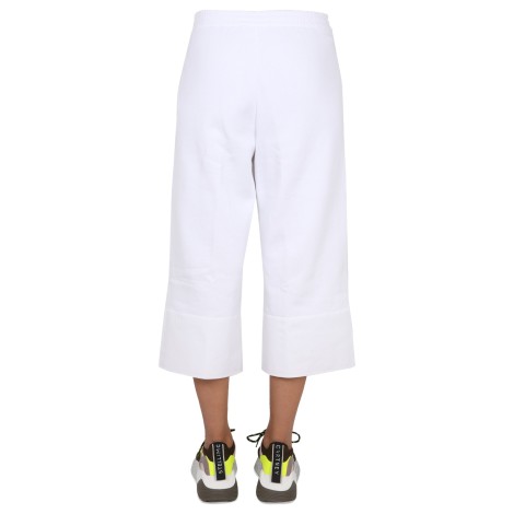 stella mccartney pantalone con ricamo logo 