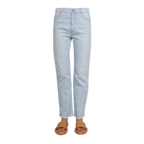 stella mccartney straight leg jeans