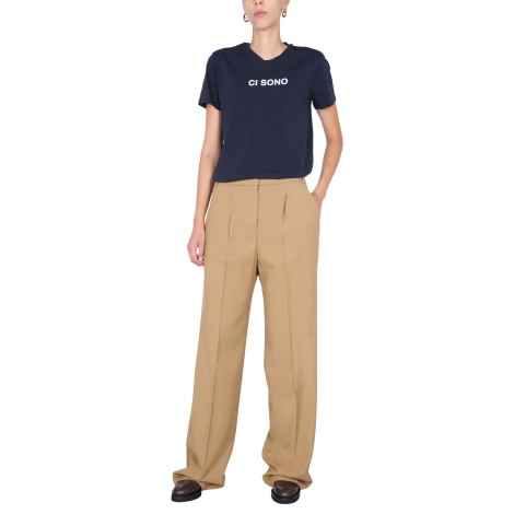 aspesi gabardine trousers