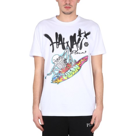 philipp plein logo print t-shirt