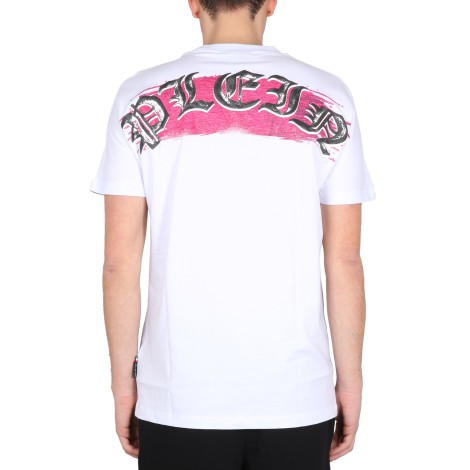 philipp plein logo print t-shirt