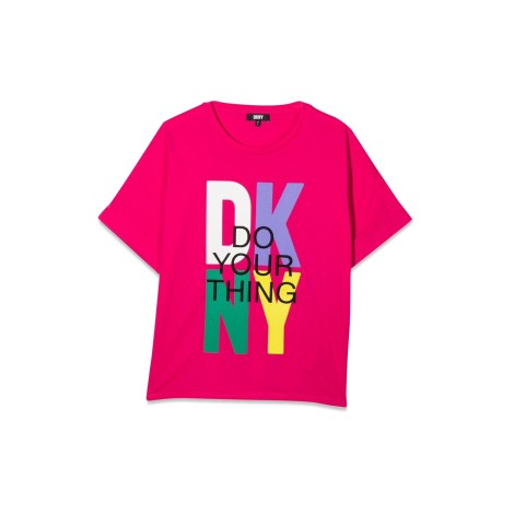 dkny t-shirt m/c logo