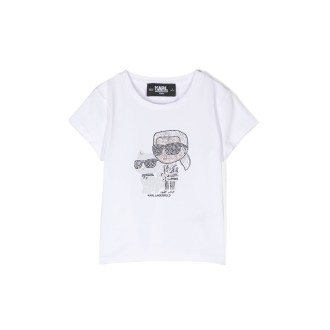 karl lagerfeld t-shirt mc karl and choupette