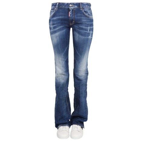 dsquared five pocket jeans