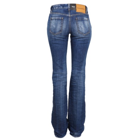 dsquared five pocket jeans