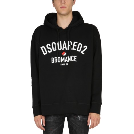 dsquared sweatshirt with logo print