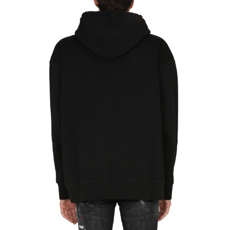 dsquared sweatshirt with logo print