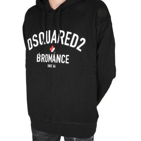 dsquared sweatshirt with logo print