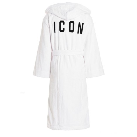 dsquared bathrobe with logo