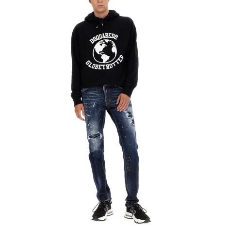 dsquared globetrotter sweatshirt