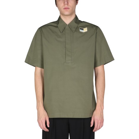 jil sander poplin polo shirt 