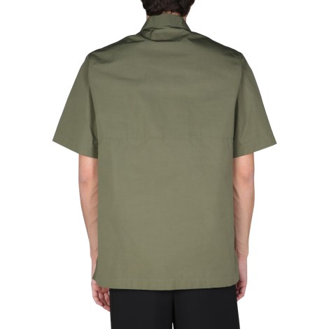 jil sander poplin polo shirt 