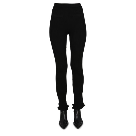 paco rabanne flare leggings.