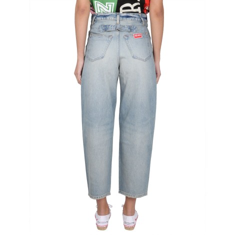 kenzo carrot fit jeans