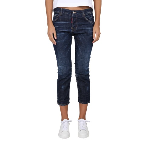 dsquared five pocket jeans