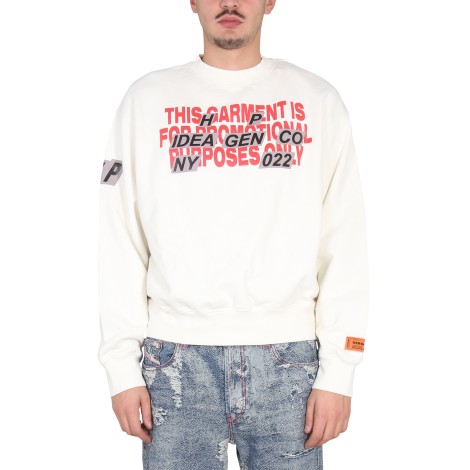 heron preston crewneck sweatshirt