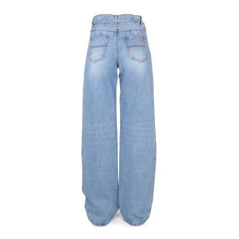 philosophy di lorenzo serafini marbled denim pants