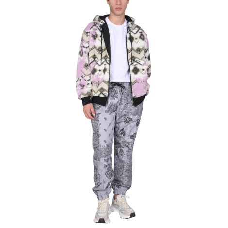 msgm fleece sherpa jacket