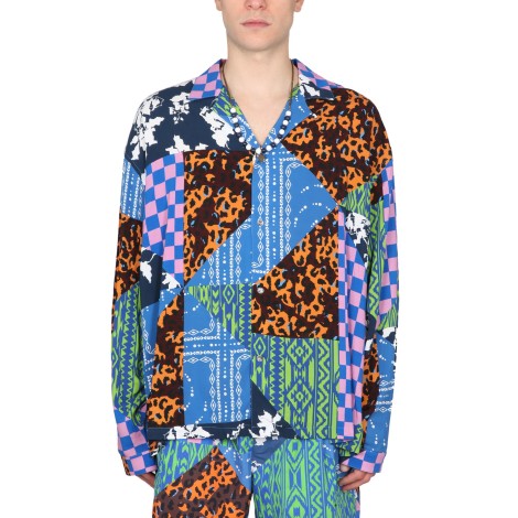 marcelo burlon county of milan hawaii mix & match shirt