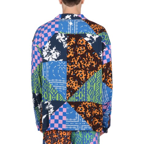 marcelo burlon county of milan hawaii mix & match shirt