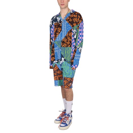 marcelo burlon county of milan hawaii mix & match shirt