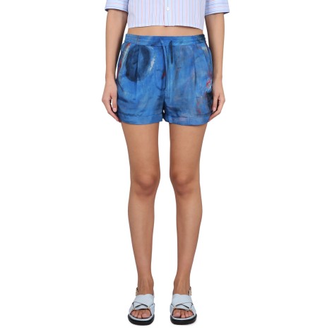 marni short in silk