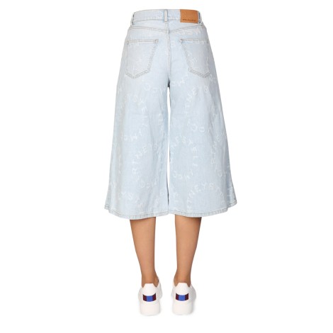 stella mccartney wide leg jeans