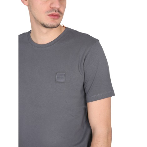 boss t-shirt with logo patch