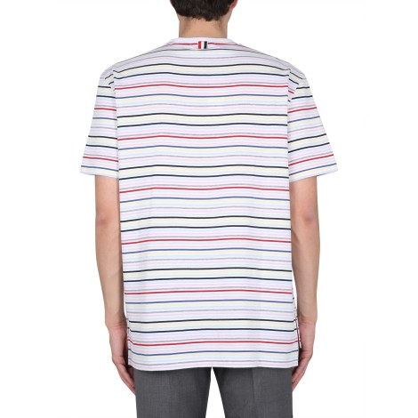 thom browne striped t-shirt