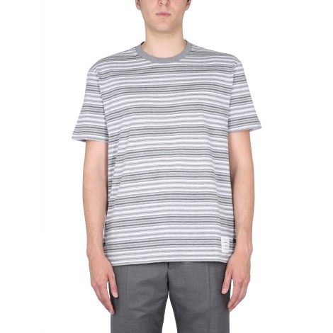 thom browne striped t-shirt