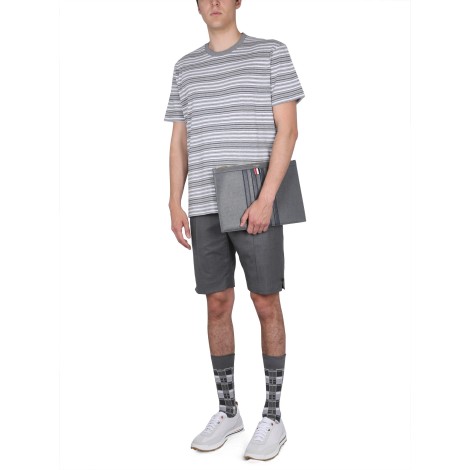 thom browne striped t-shirt