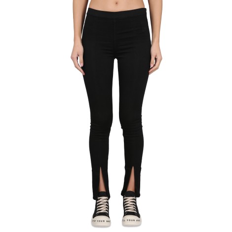 rick owens drkshdw denim leggings