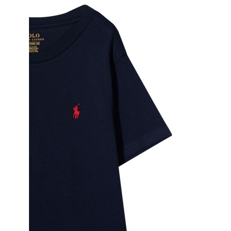 polo ralph lauren t-shirt with embroidery