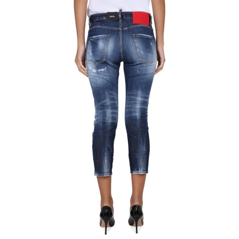 dsquared five pocket jeans