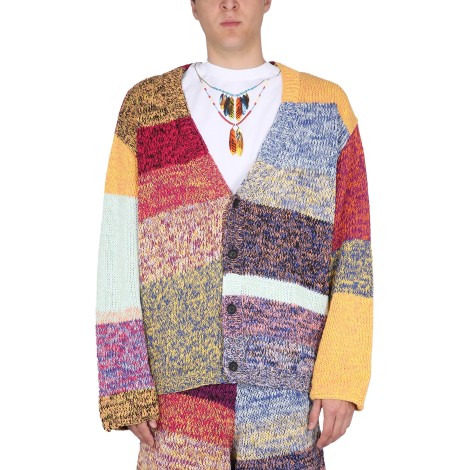 marcelo burlon county of milan knitted cardigan