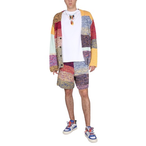 marcelo burlon county of milan knitted cardigan