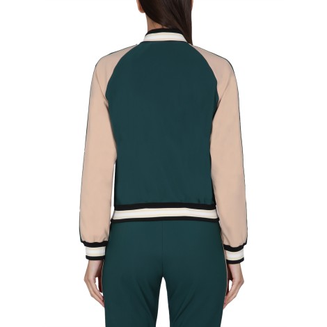 palm angels sporty bomber-style jacket