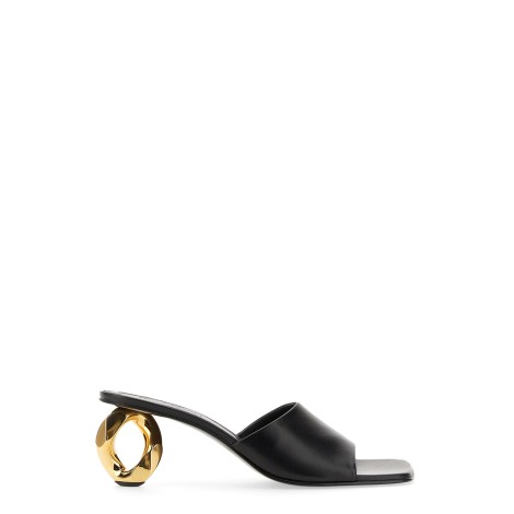 jw anderson chain heel sandal