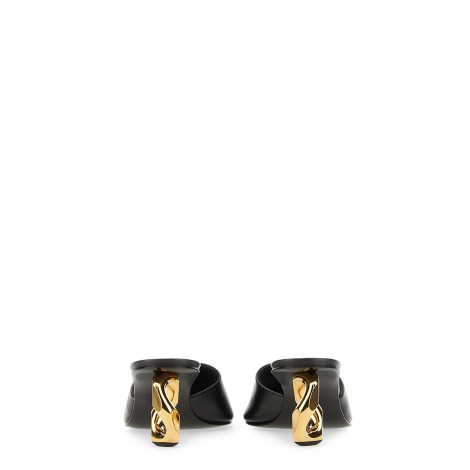 jw anderson chain heel sandal