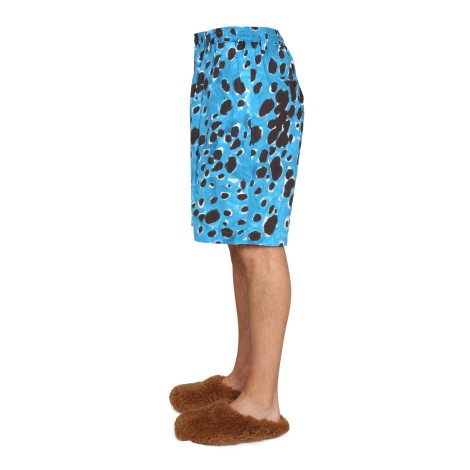 marni bermuda shorts with pop dots print