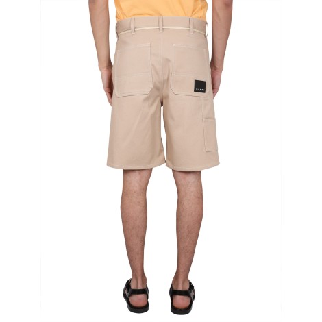 marni cotton bermuda shorts