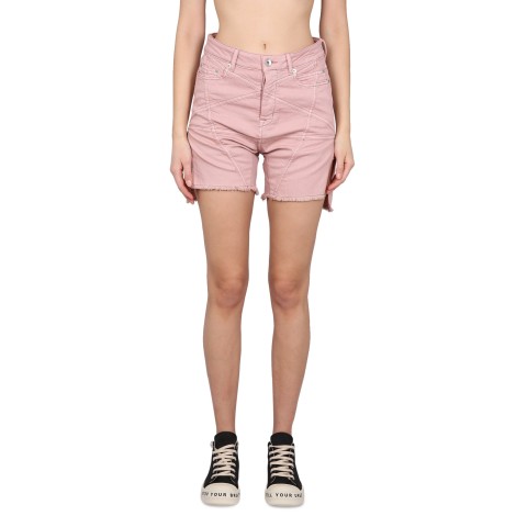 rick owens drkshdw short in denim