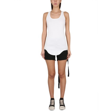 rick owens drkshdw denim bermuda shorts