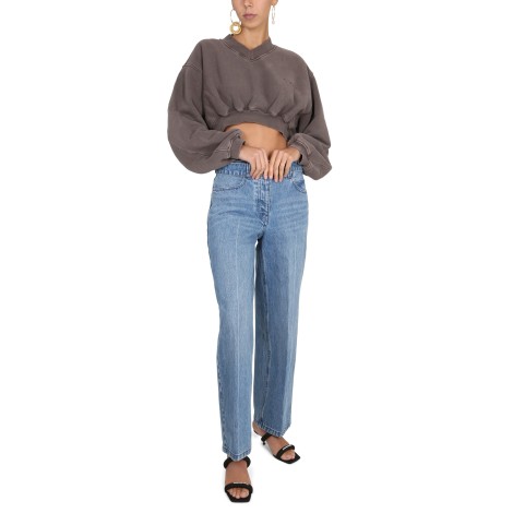 alexander wang jeans wide leg