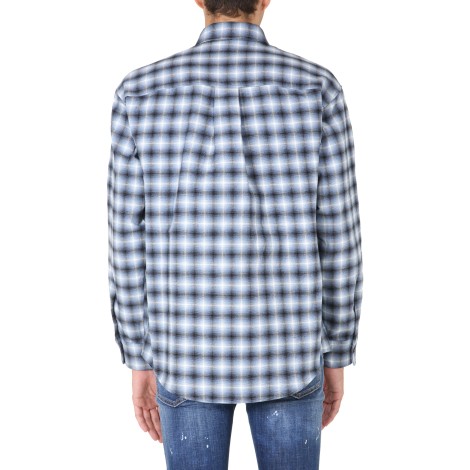 dsquared oversize fit shirt