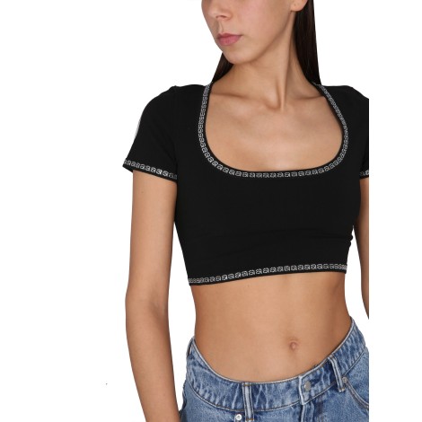 alexander wang bright logo top