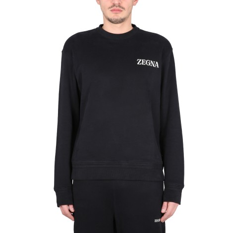 zegna carbon sweatshirt